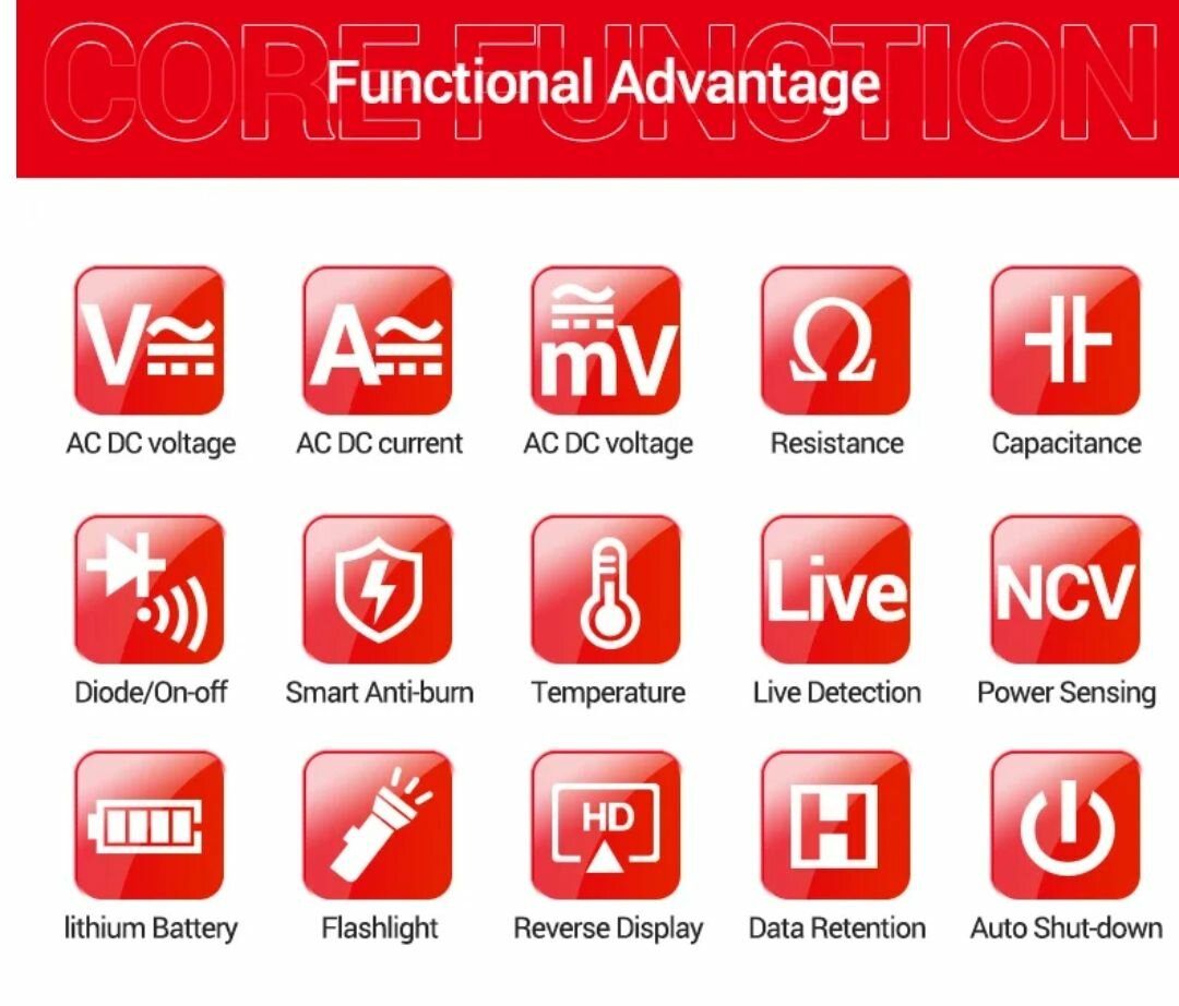 Multimètre Numérique Intelligent ANENG