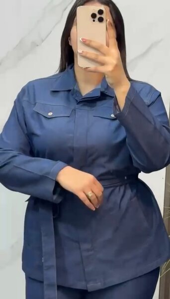 Veste Femme Élégante Ceinturée