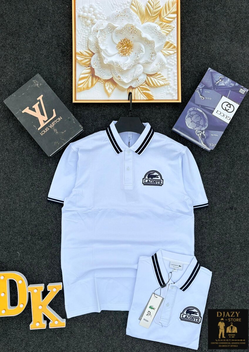 Polo Homme Style Élégant