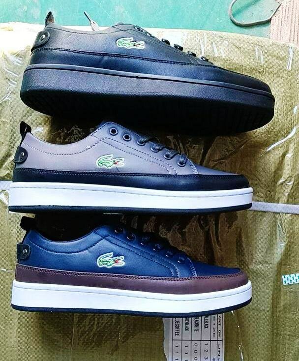 Baskets en cuir élégantes