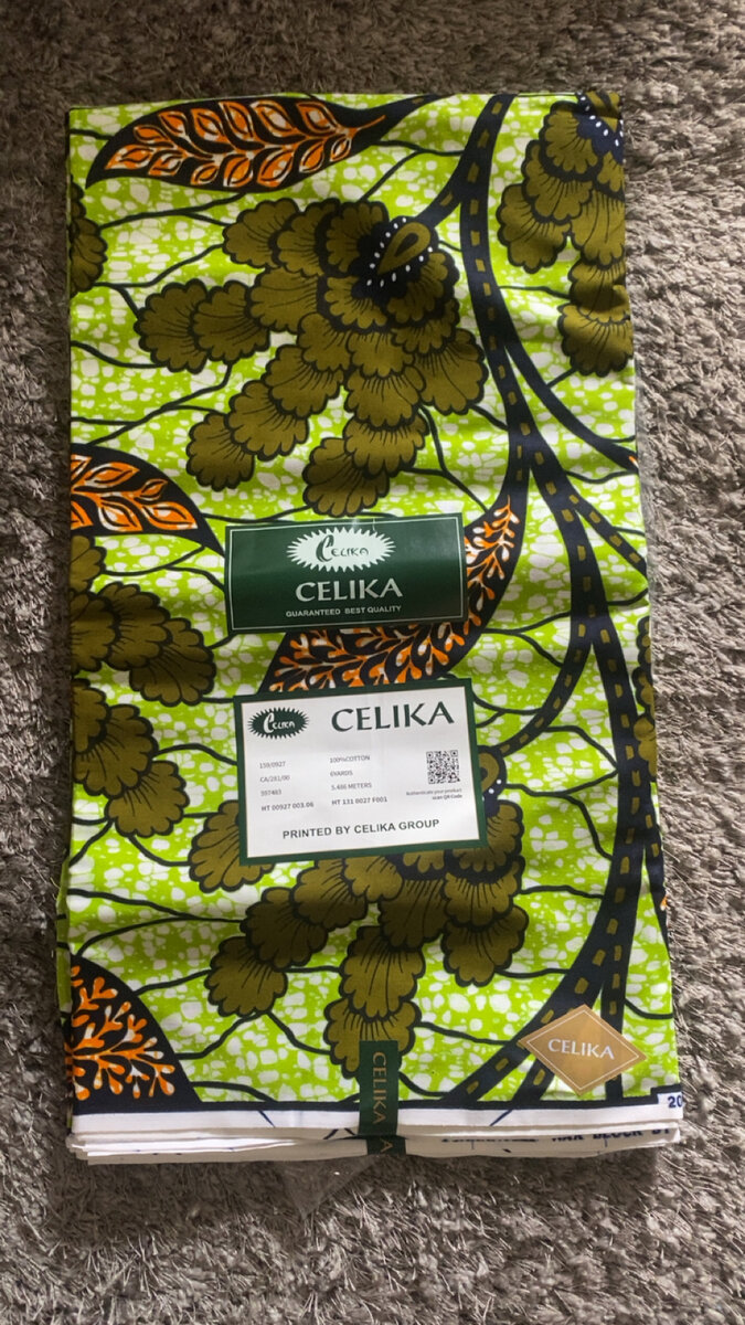 Tissu Wax Africain Celika