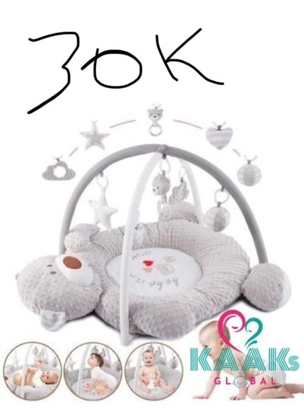 Tapis d'éveil bébé doux