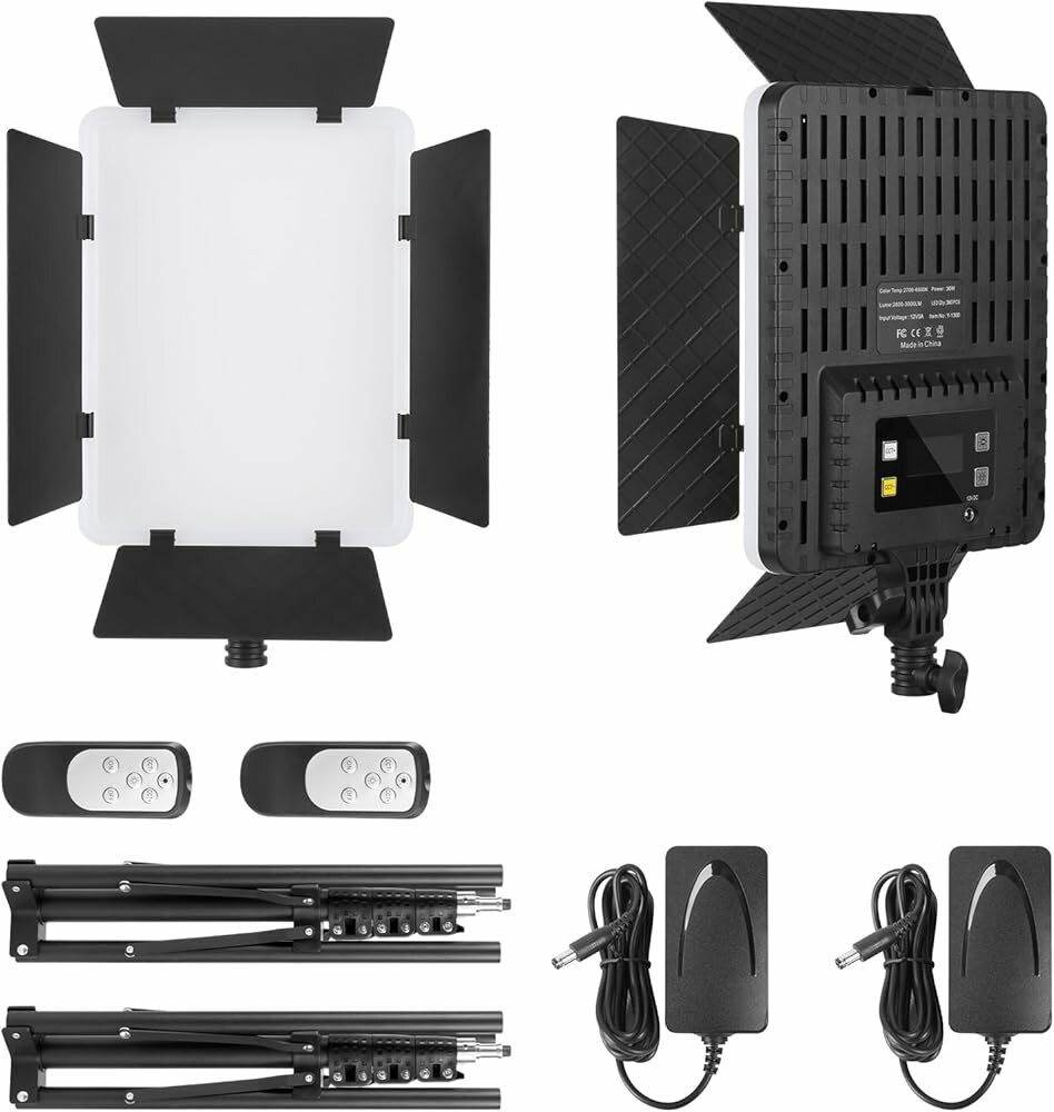 Kit lumière LED studio photo