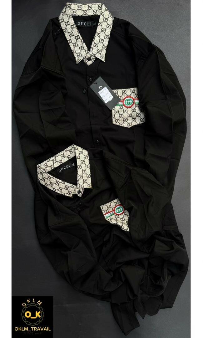 Chemises Style Luxe Homme