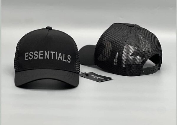 Casquette Noire Essentials