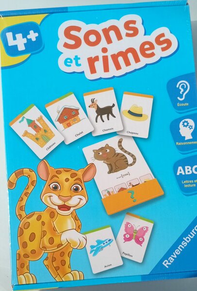 Jeu éducatif Sons et Rimes