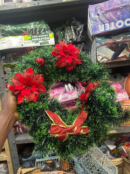 Couronne de Noël décorative