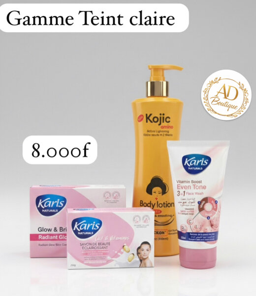 Ensemble Teint claire