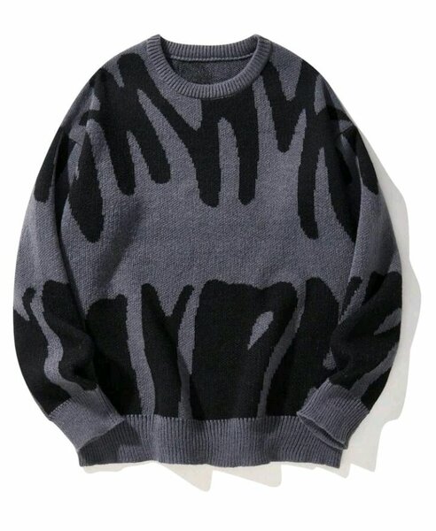 Pull motif abstrait moderne