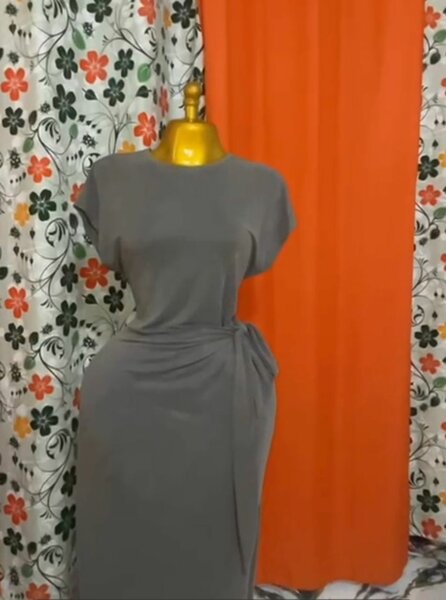 Robe élégante en volants