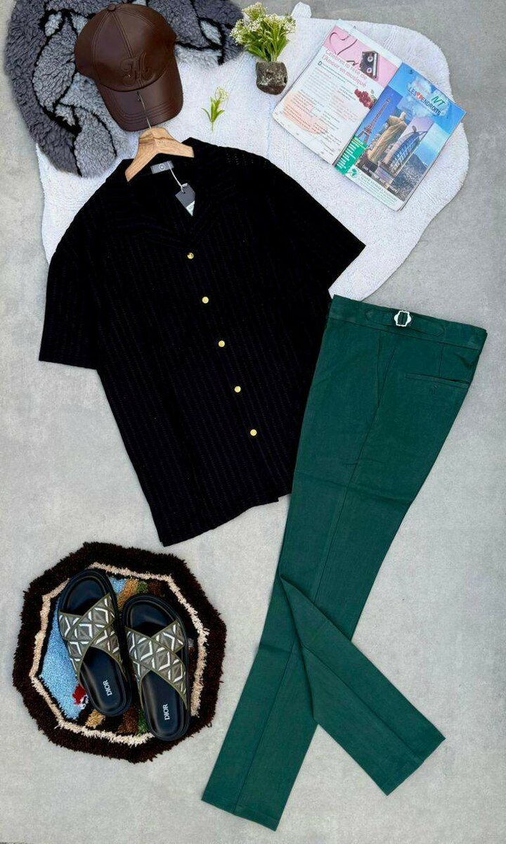 Ensemble Chemise et Pantalon Élégant