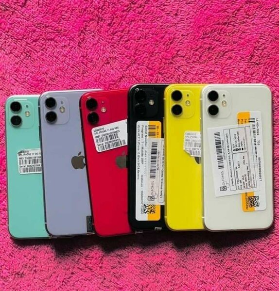 Smartphone multicolores