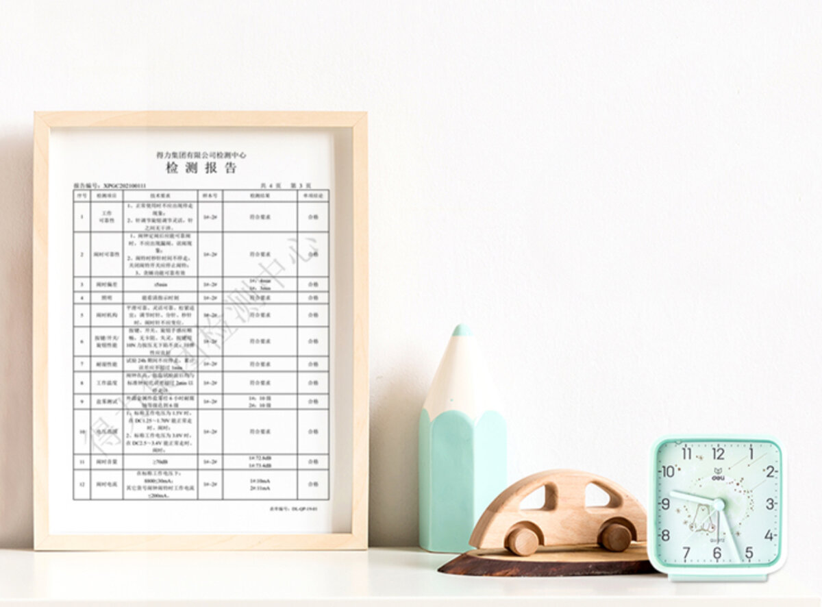 Réveil Deli Quartz Mint