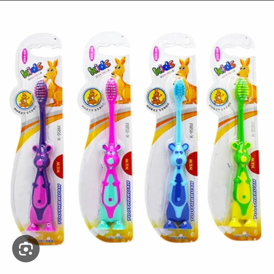 Brosses à dents enfants colorées