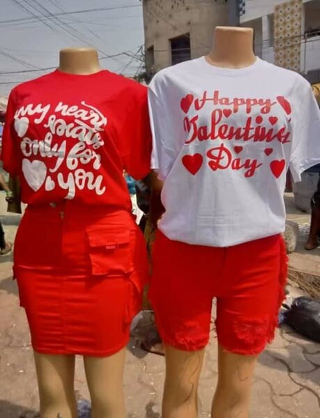 T-shirt Saint-Valentin pour couple