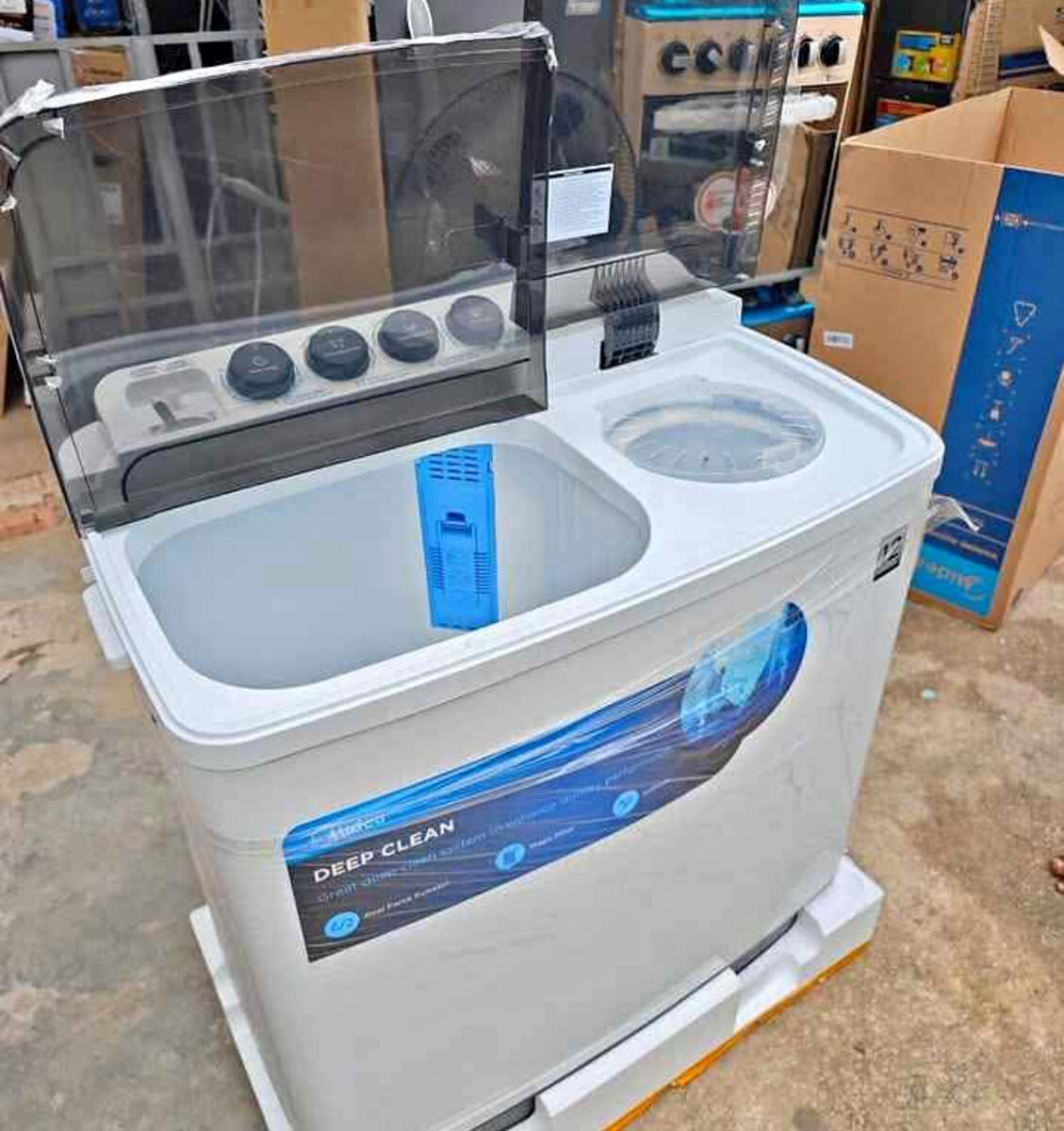 Lave-linge semi-automatique