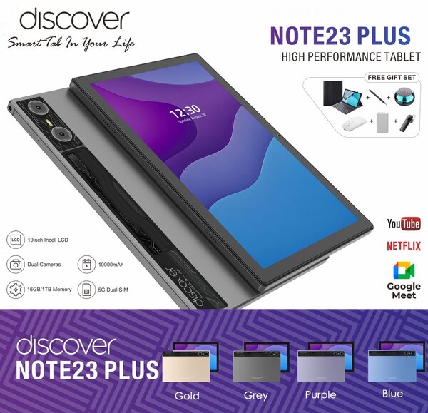 Tablette Discover Note23 Plus