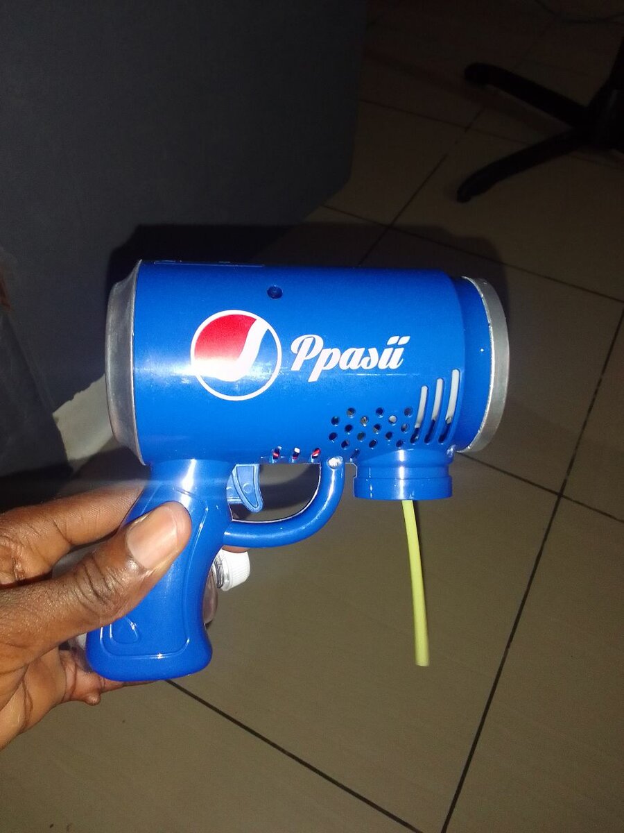 Pistolet à Bulles Électrique