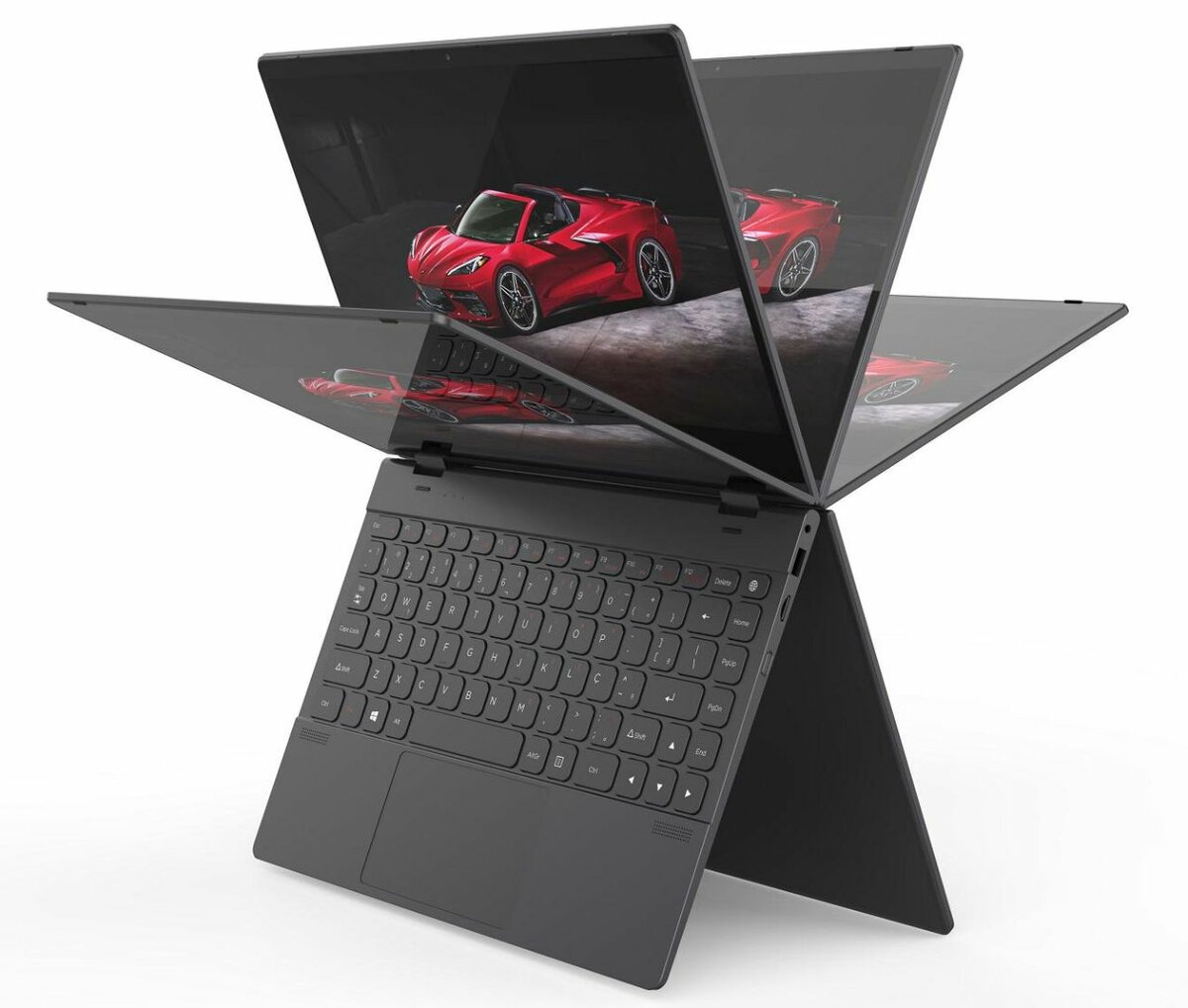 Laptop 2-en-1 avec écran tactile