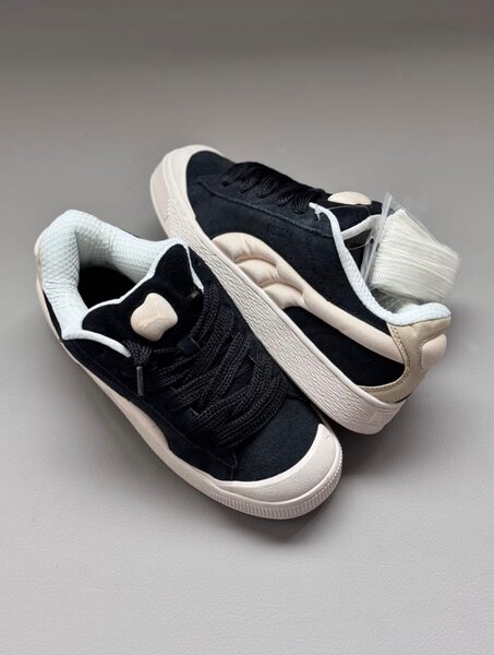 Sneakers mode noir et beige