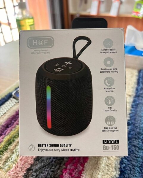 Enceinte Bluetooth LED Portable