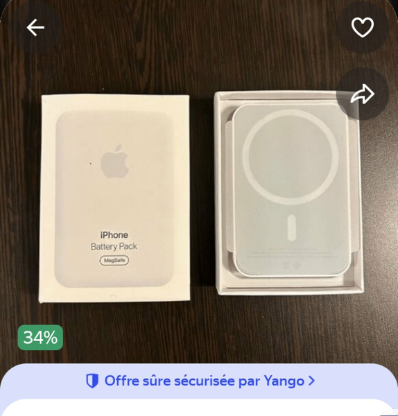 Pack Batterie MagSafe iPhone