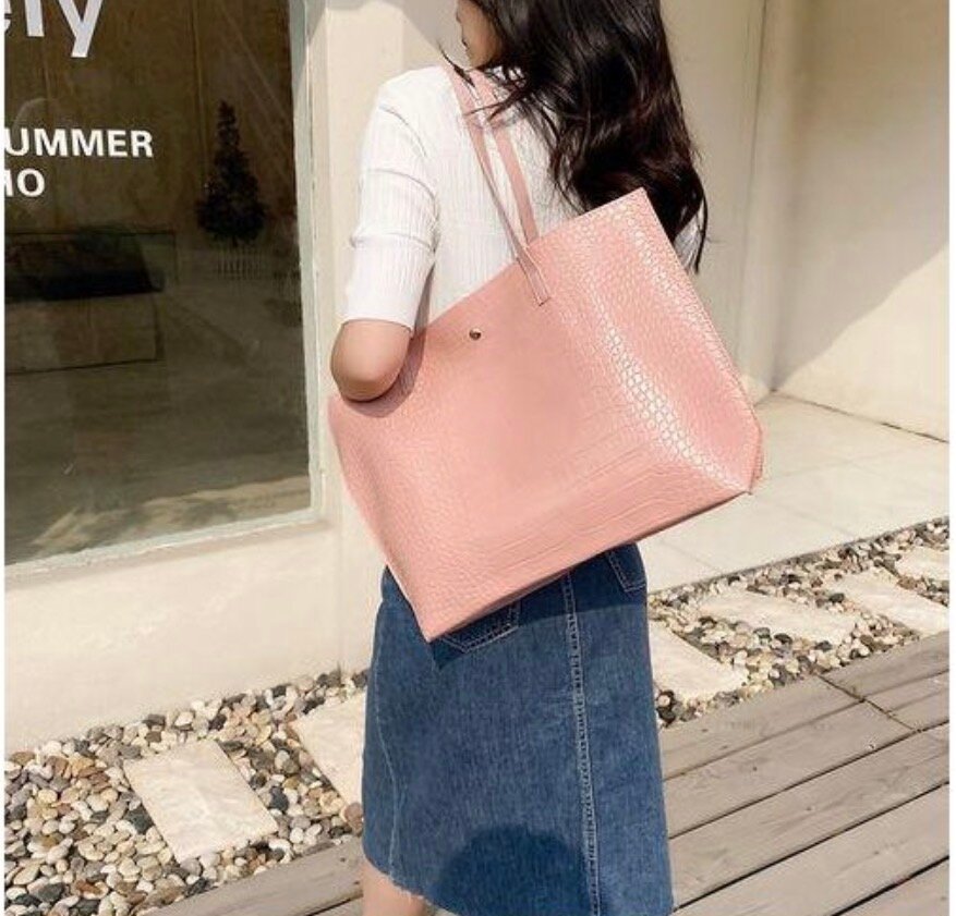 Sac cabas rose élégant