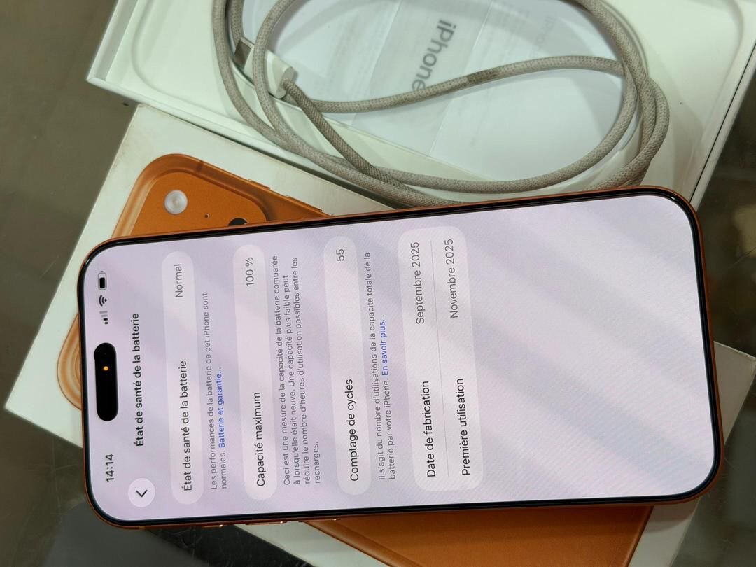 iPhone 17pro Max 256Go 1mois