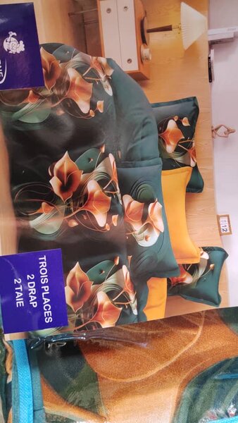 Ensemble de Literie Floral 3 Places