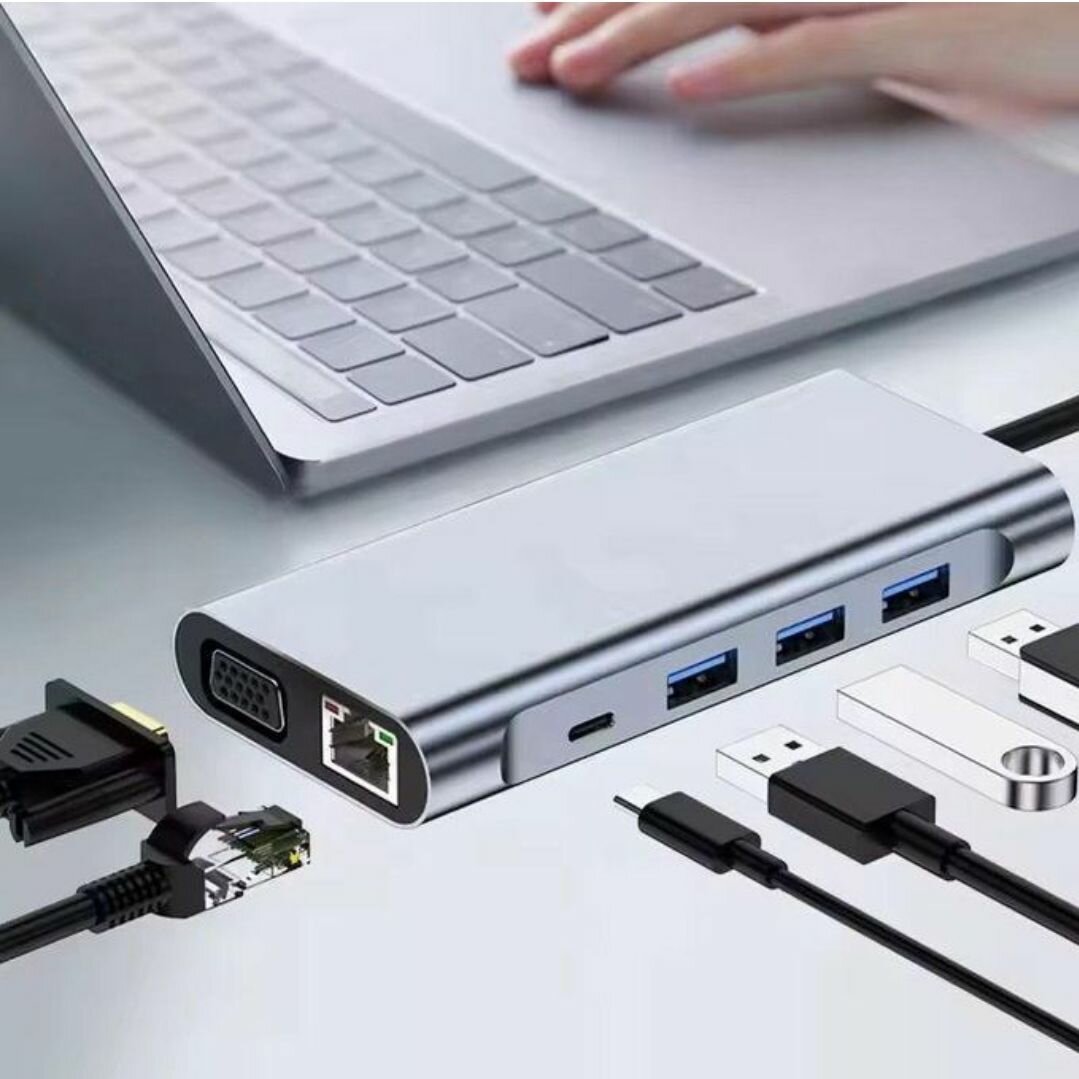 Adaptateur USB C 10 en 1