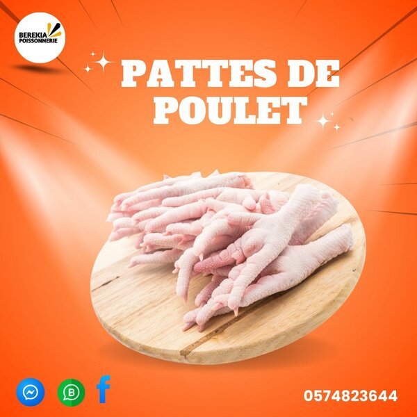 Pattes de Poulet Fraîches