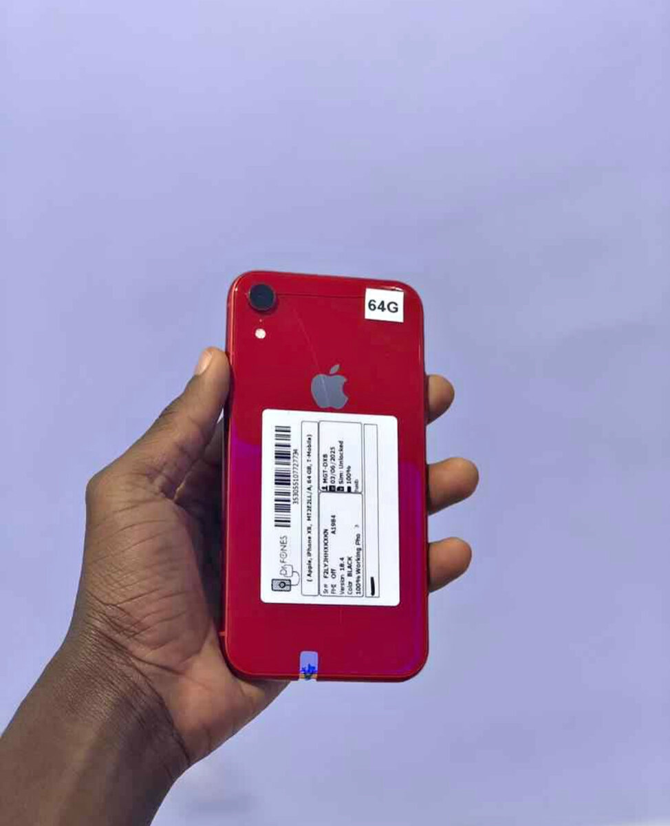 iPhone XR rouge