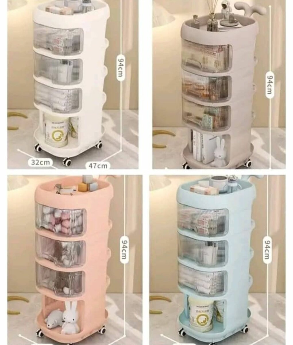 Chariot de rangement multicouches