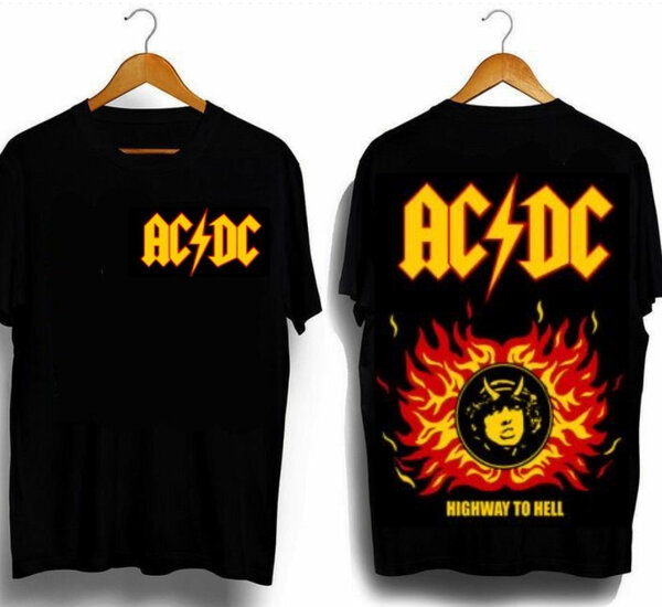 T-shirt rock ACDC homme
