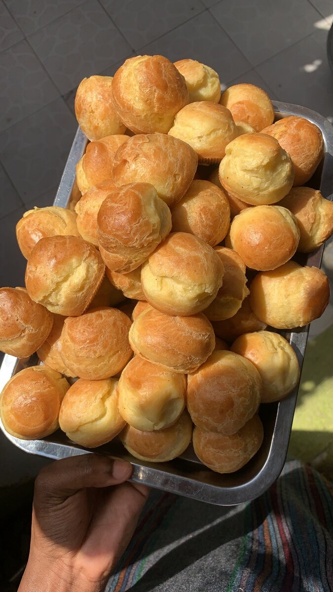 Choux à la crème pâtissière