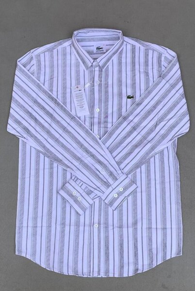 Chemise rayée homme Lacoste