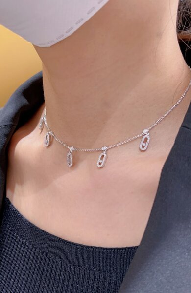 Collier en argent Move de Messika