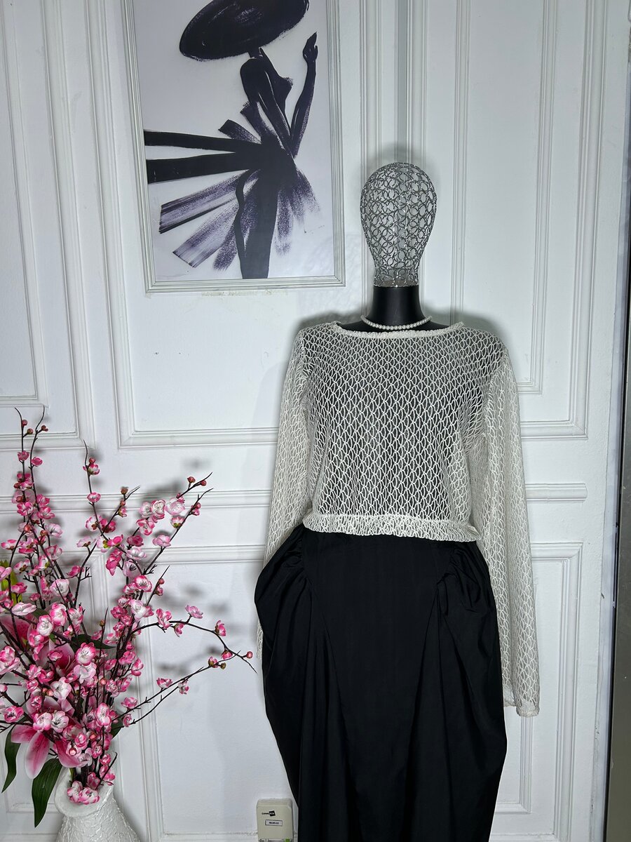 Pull en dentelle élégant