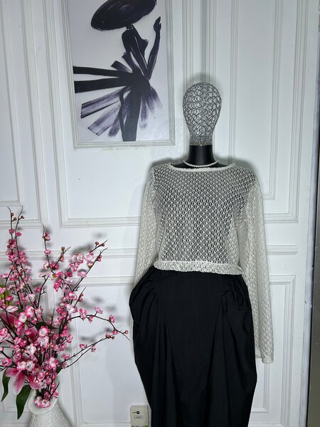 Pull en dentelle élégant