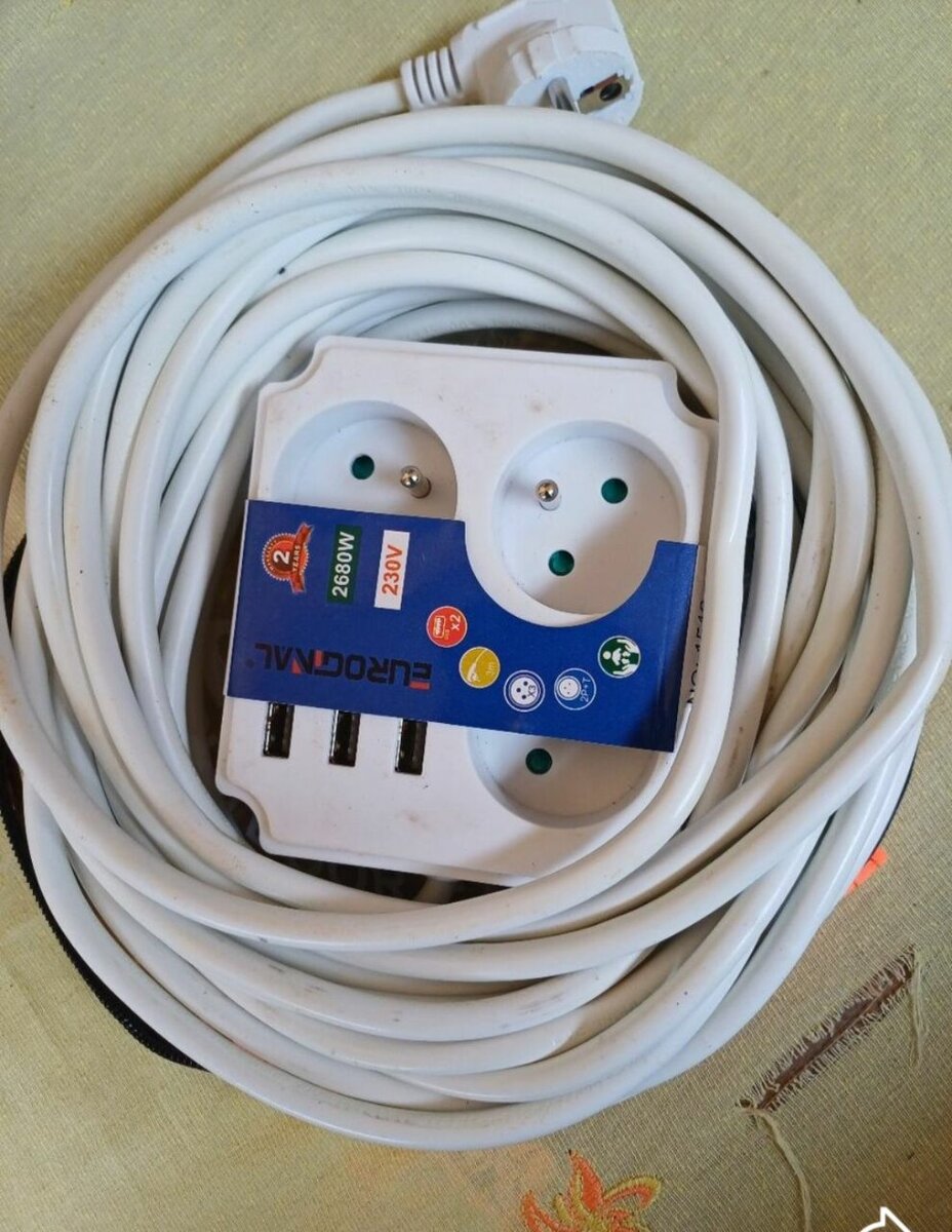 Rallonge Multiprise USB 2800W