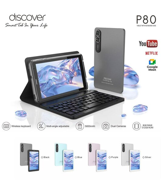 Tablette Discover P80 4G