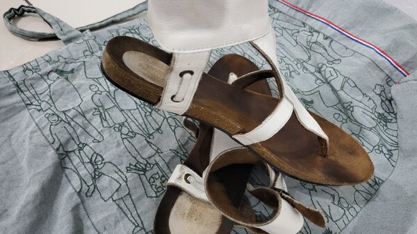 Stylish White Sandals