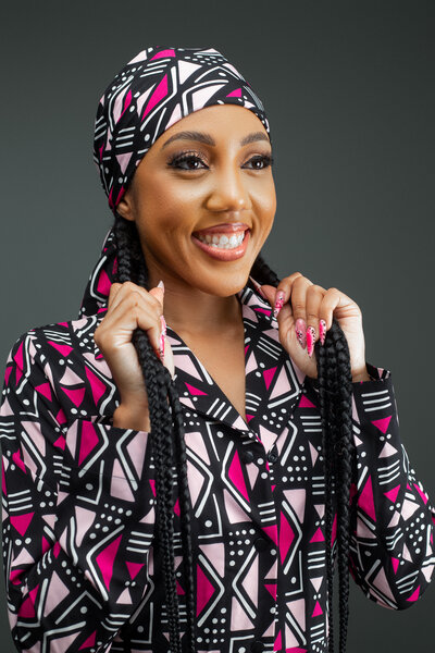 Robe Maxi Imprimée Vintage