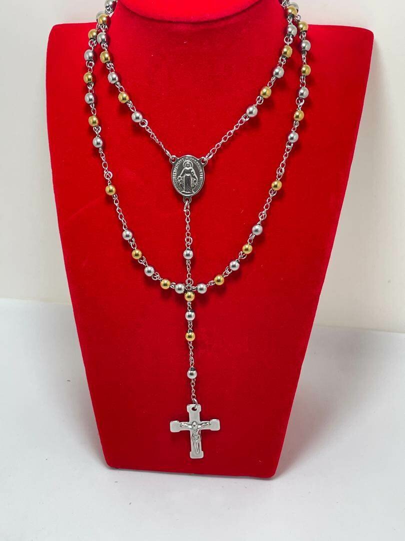 Chapelet élégant doré