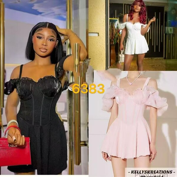 Robe élégante bustier femme