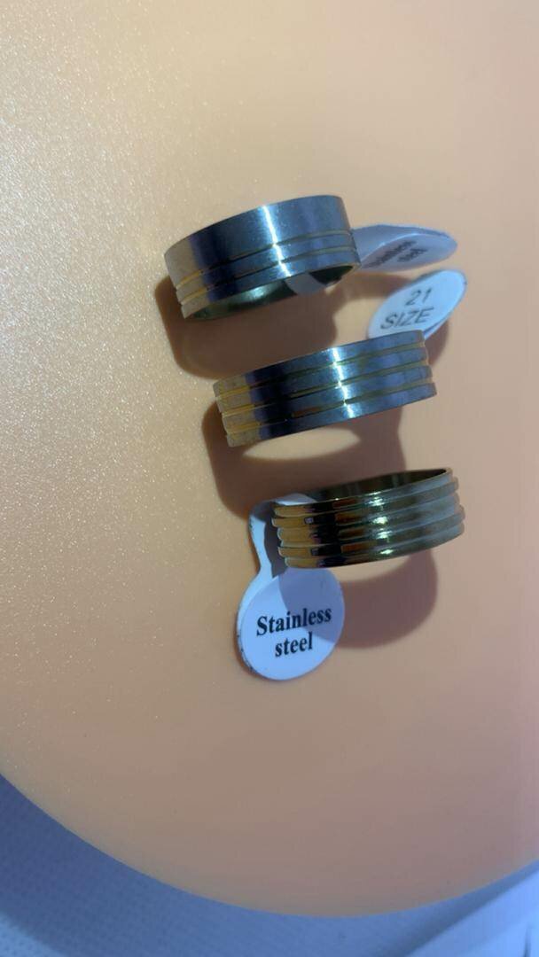Bagues en acier inoxydable