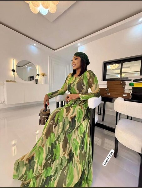 Robes longues élégantes imprimées