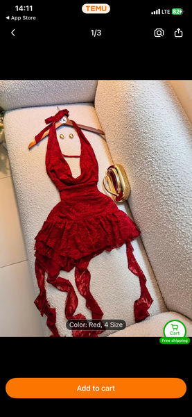 Robe moulante rouge soirée