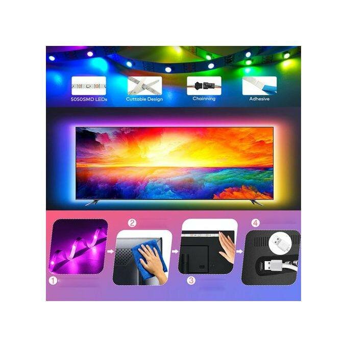 Ruban LED RGB Connecté