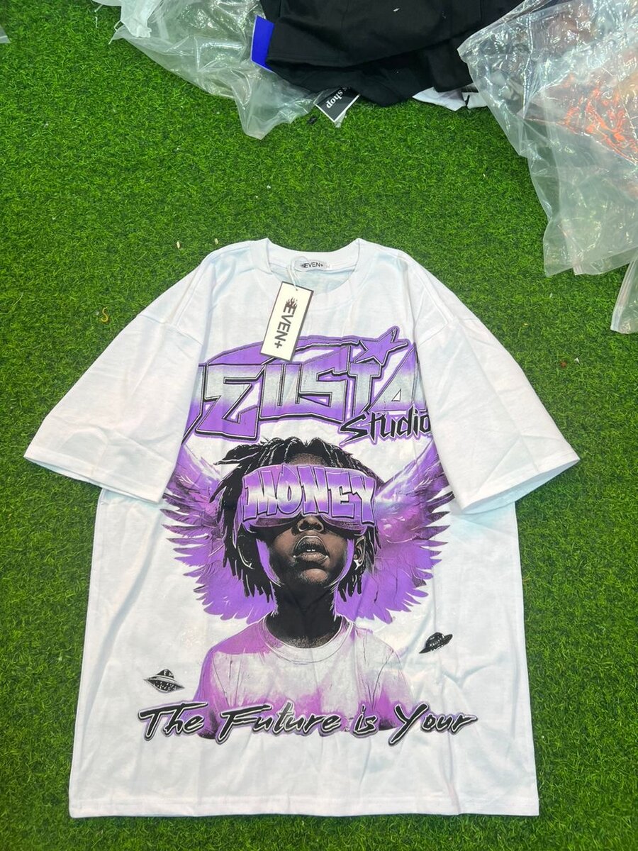 T-shirt oversize graphique